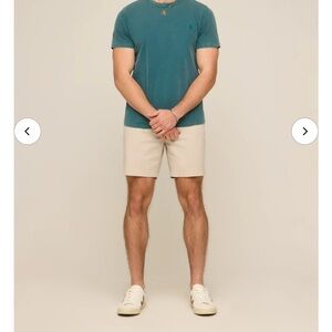 Men’s Chubbies Cream Shorts 7” XXL